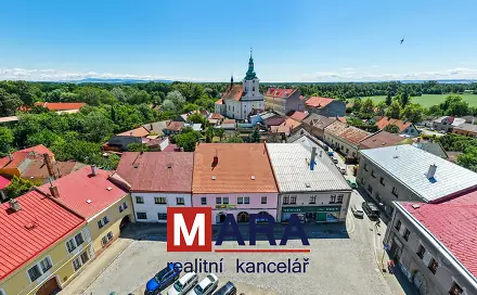 Prodej domu 739 m² s pozemkem 1 095 m², Náměstí, Tovačov - Tovačov I-Město, okres Přerov
