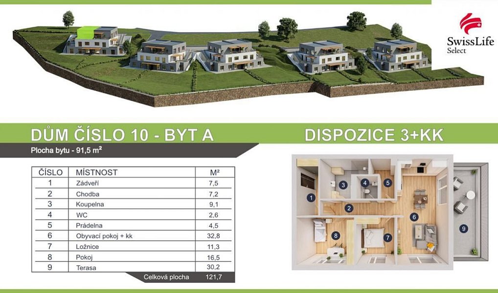 Prodej bytu 3+kk 91 m², Luka nad Jihlavou – náhled fotky 13