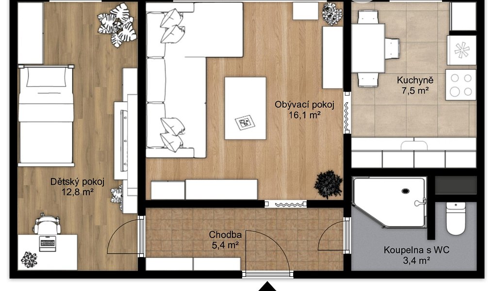 Prodej bytu 2+1 45 m², Ostrava – náhled fotky 5