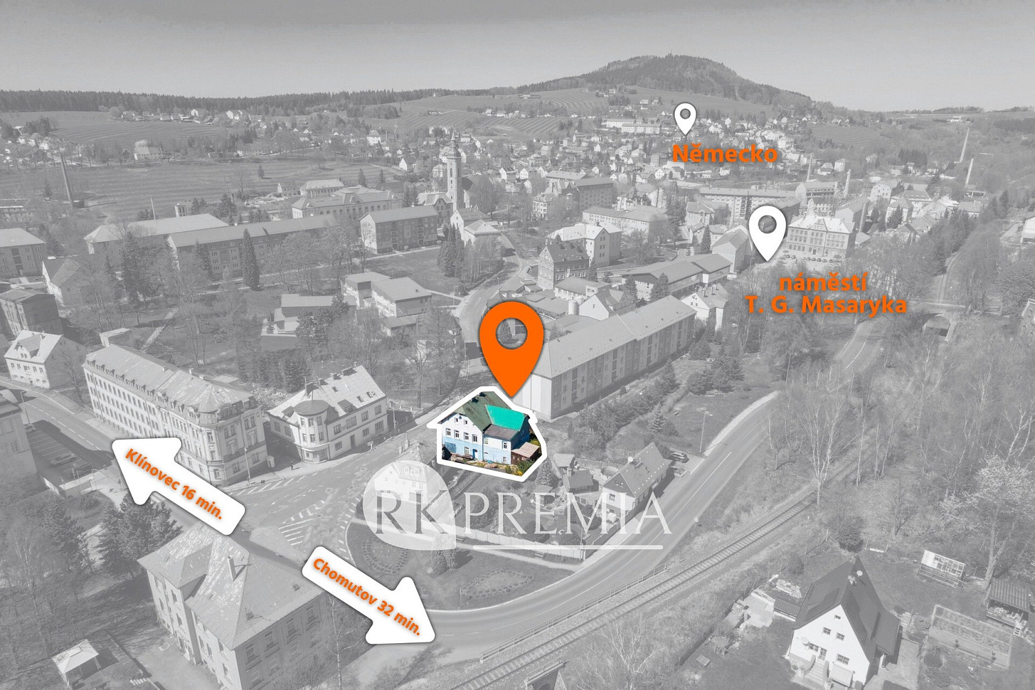 Dům – Vejprty, okres Chomutov – pohled 2