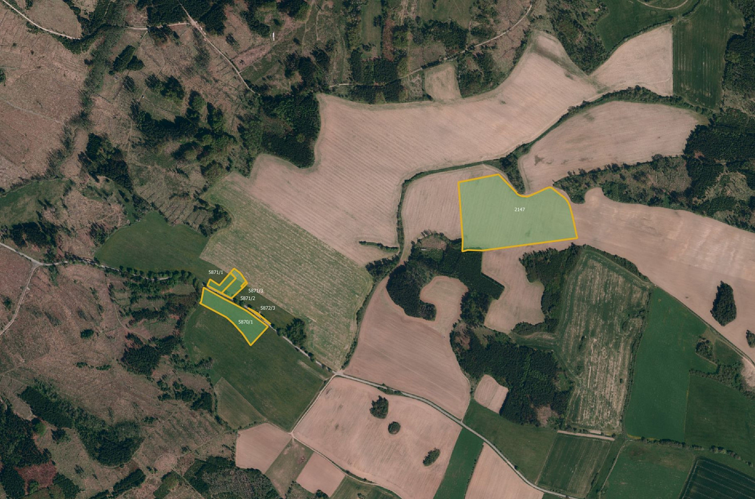 Prodej pole 69 054 m²