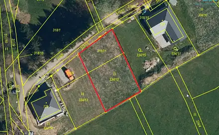 Prodej stavebního pozemku 1 052 m², Zbinohy, okres Jihlava