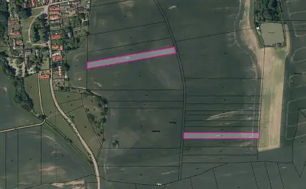 Prodej pole 2 790 m², Terešov, okres Rokycany