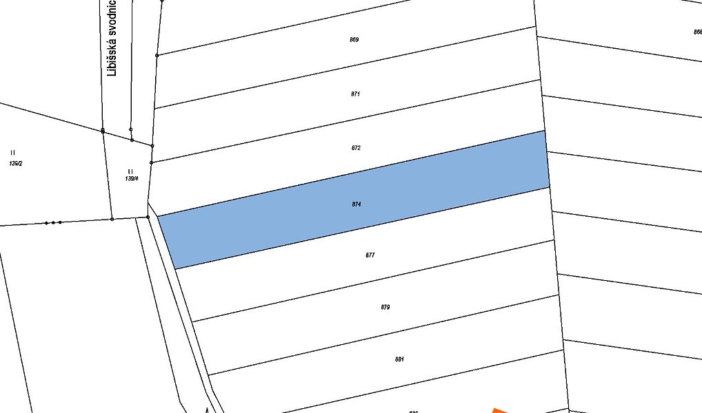 Prodej pole 1 438 m², Libiš – náhled fotky 2