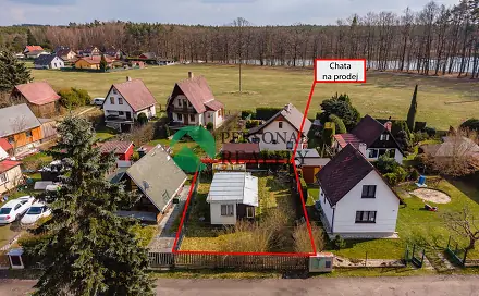 Prodej chaty/chalupy 30 m² s pozemkem 201 m², Roudná, okres Tábor