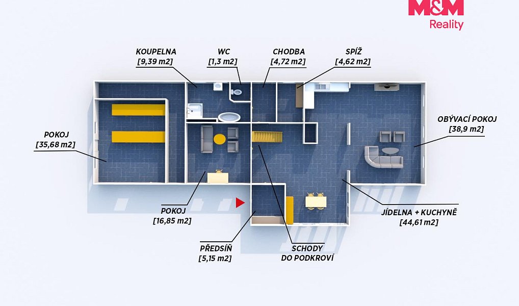 Prodej domu 234 m² s pozemkem 6 858 m², Jivina – náhled fotky 10