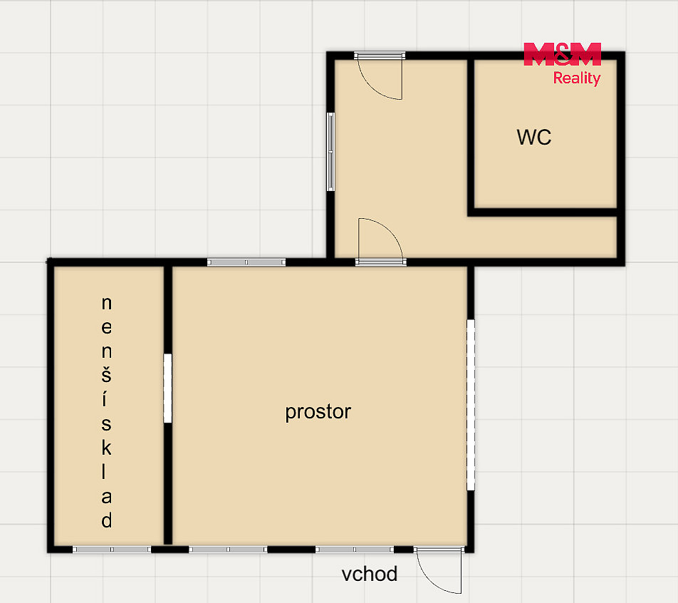 Pronájem obchodních prostor 100 m² – fotografie 4