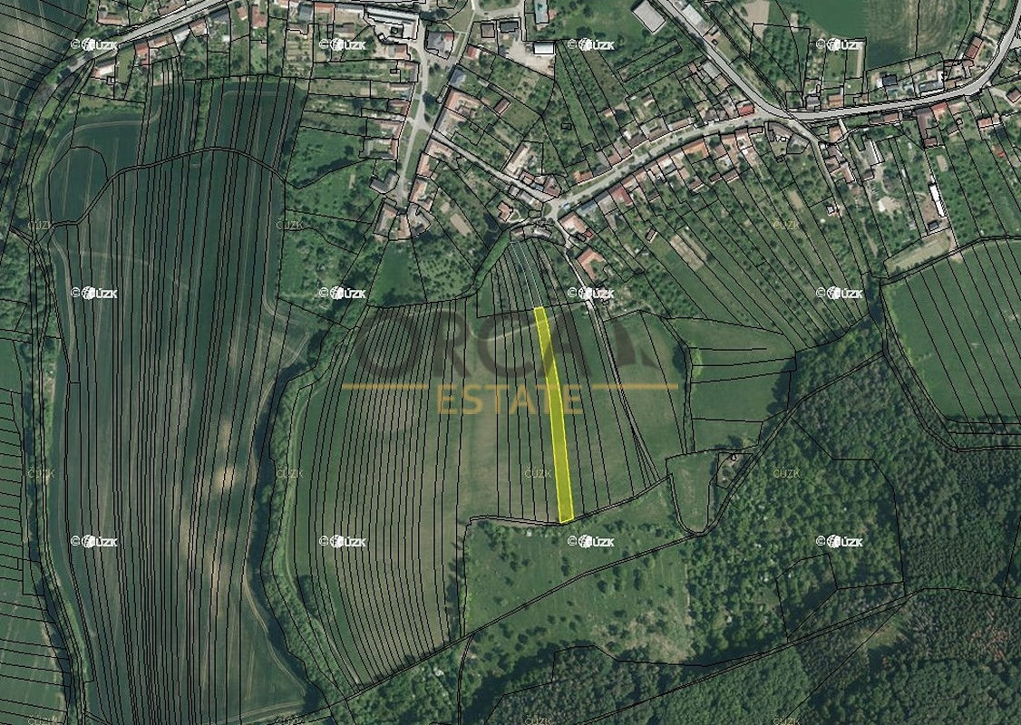 Prodej pole 2 524 m² – pohled 3