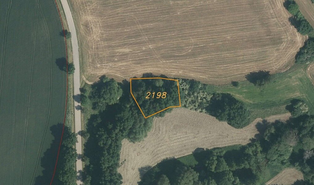 Prodej pozemku, 1175 m², Jižná - Jindřichův Hradec, Pluhův Žďár