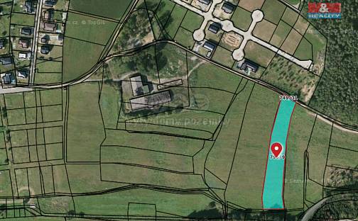 Prodej pole 5 632 m², Zruč-Senec - Senec, okres Plzeň-sever