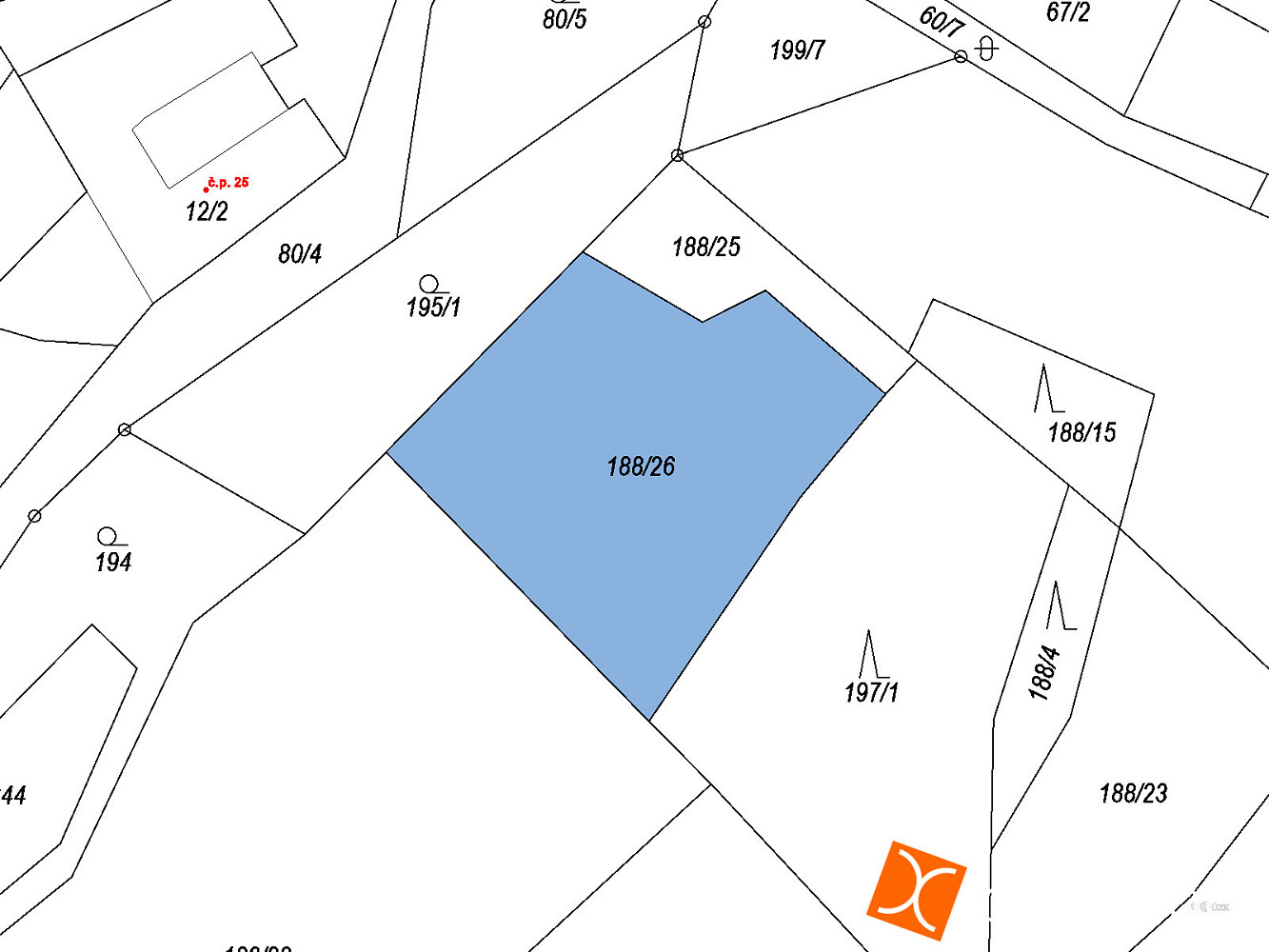 Prodej pole 308 m² – fotografie 2