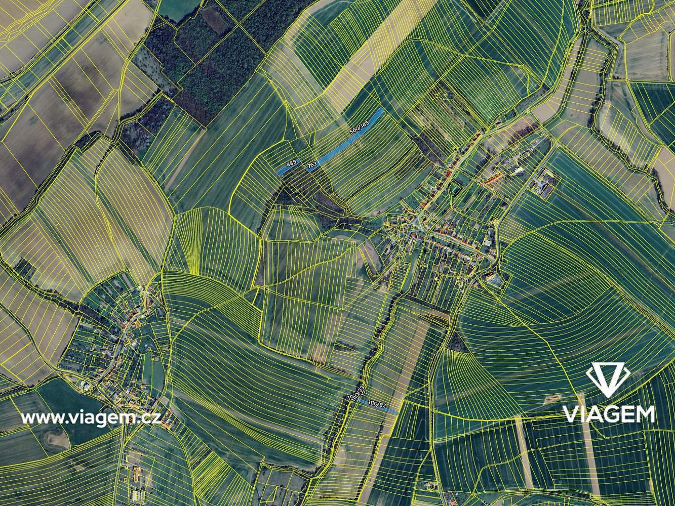 Pole 8 650 m², Podíl 33 % o výměře 2 304 m² – pohled 4