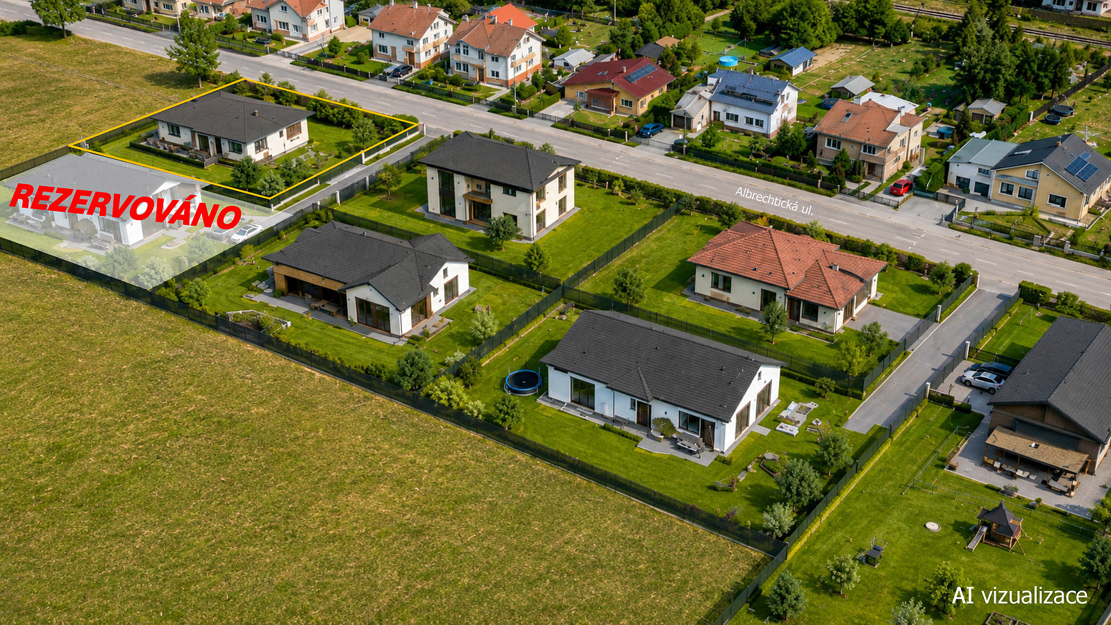 Prodej stavebního pozemku 1 294 m²