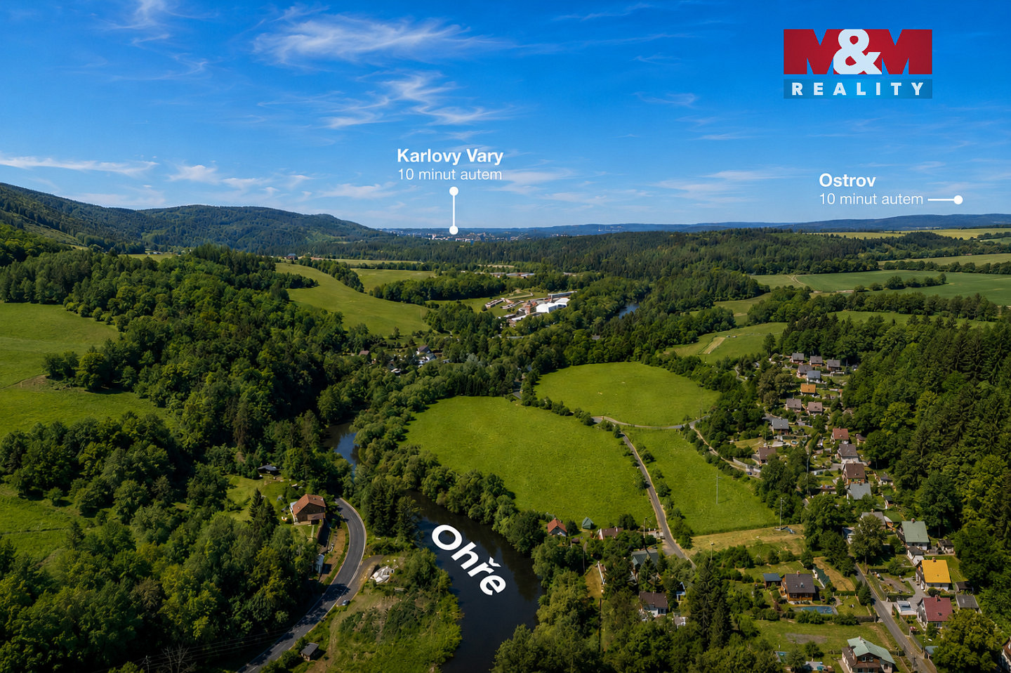 Prodej stavebního pozemku 2 522 m² - Widok 2