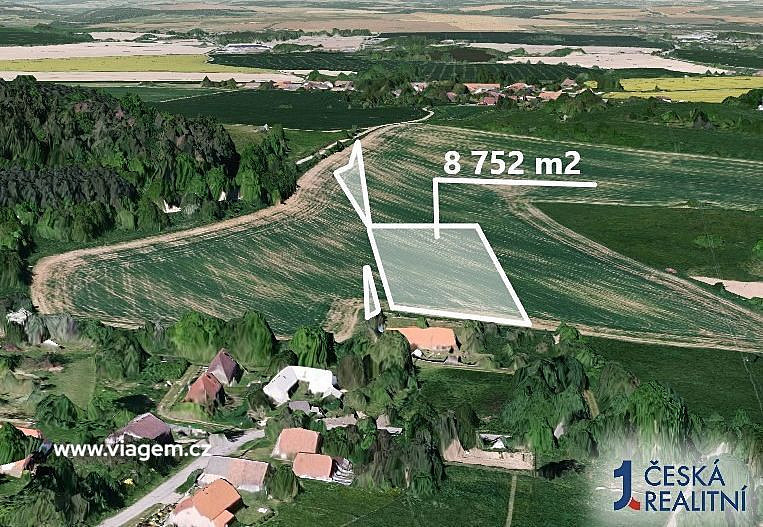 Prodej pole 4 376 m² – fotografie 2