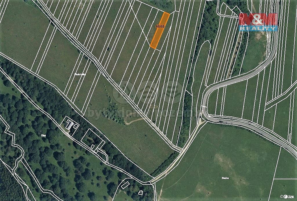 Prodej louky 735 m²