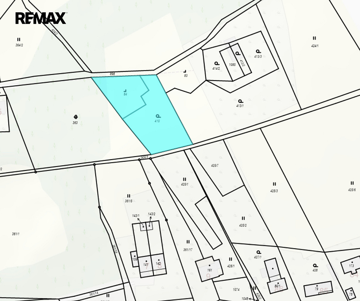 Prodej stavebního pozemku 1 410 m² – fotografie 3
