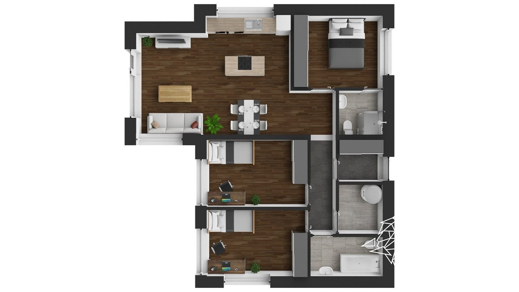 Prodej domu 89 m² s pozemkem 971 m² – pohled 6
