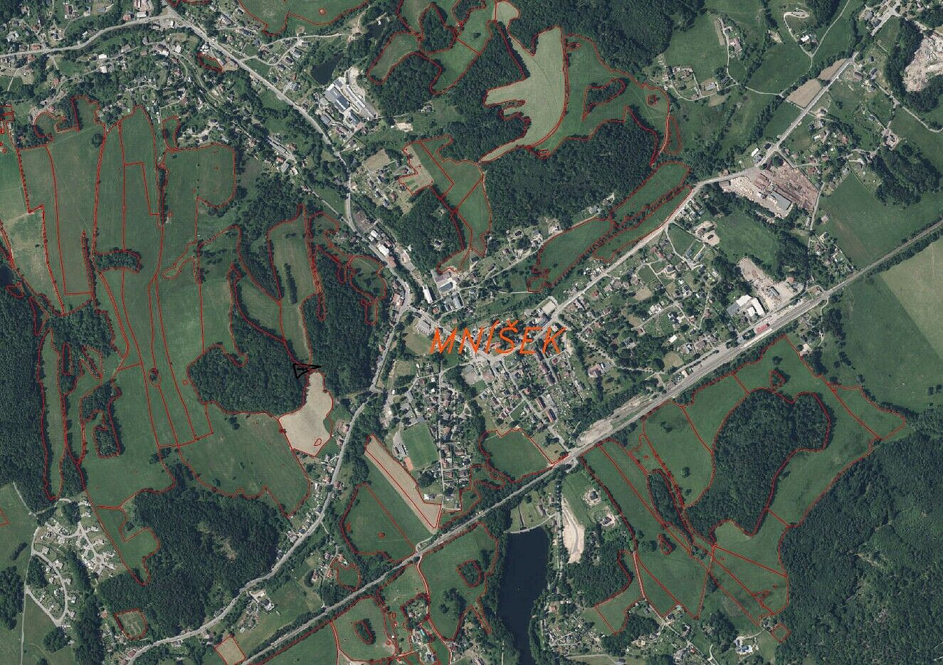 Prodej pole 1 263 m² – fotografie 2