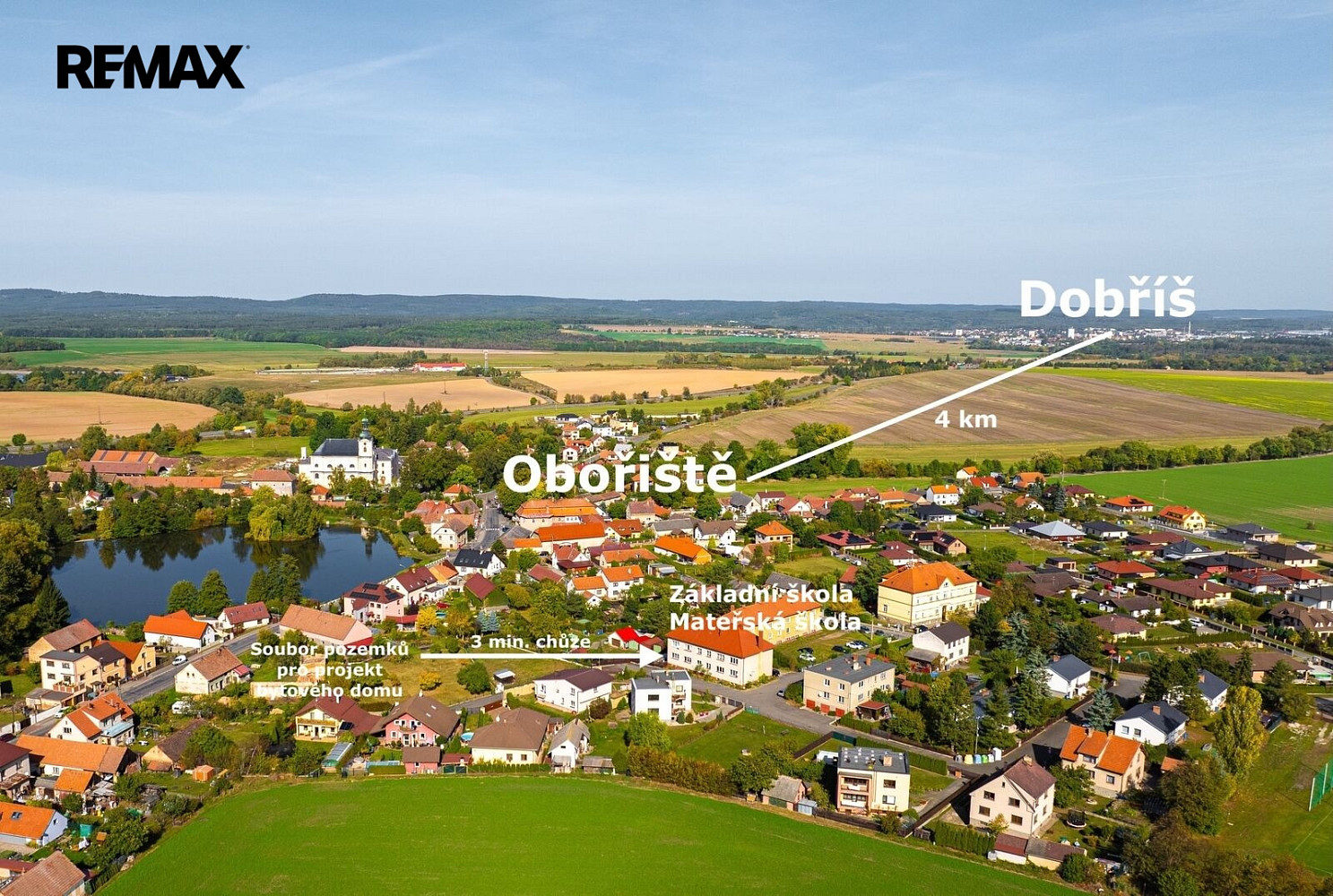 Prodej stavebního pozemku 2 078 m² – fotografie 2