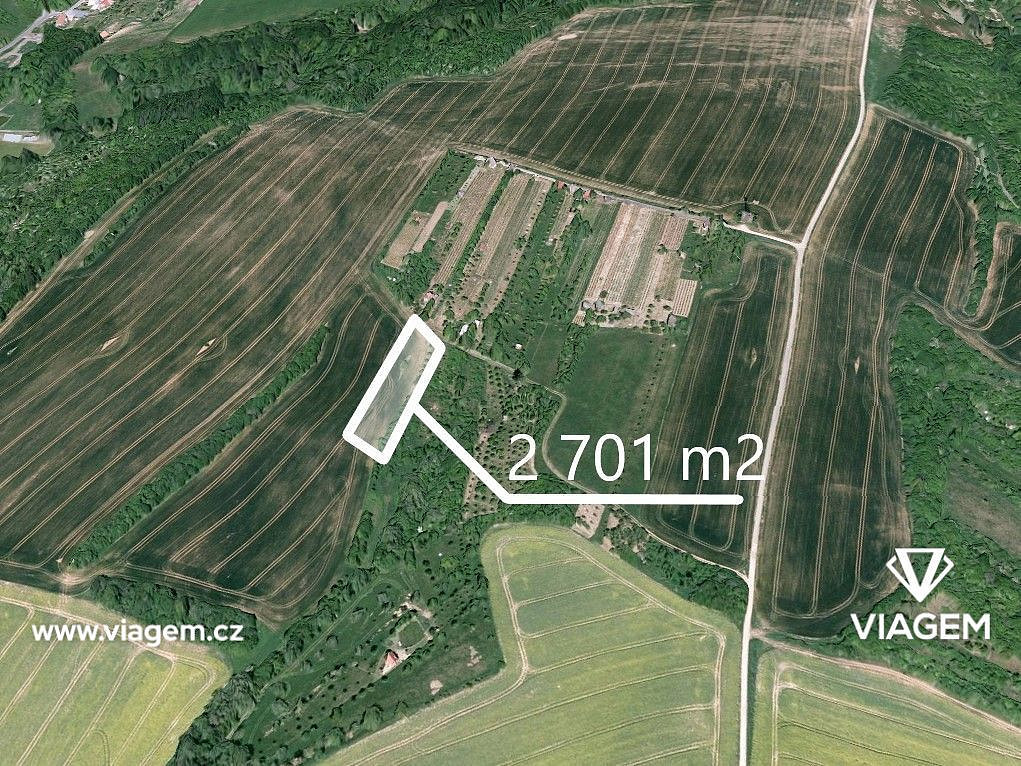 Prodej pole 2 701 m² – fotografie 3