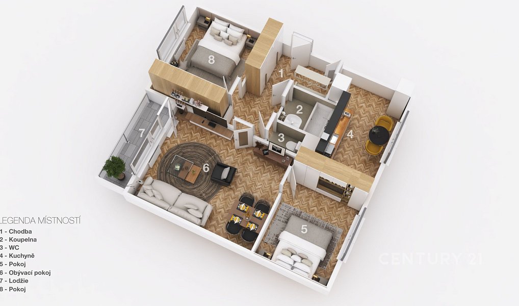 Prodej bytu 3+1 70 m², Liberec – náhled fotky 2
