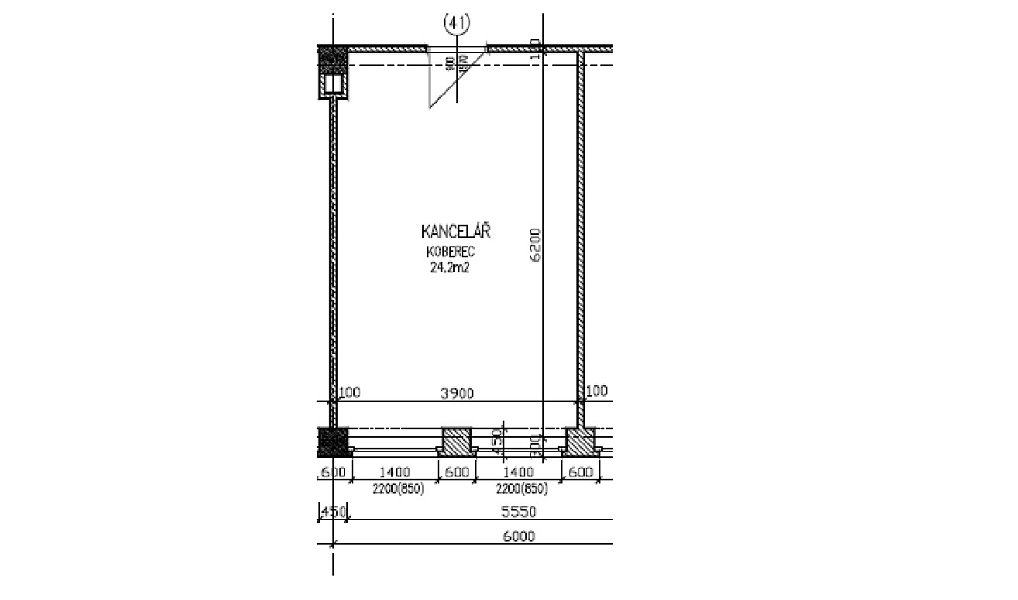 Pronájem kanceláře 24 m², Praha – náhled fotky 2