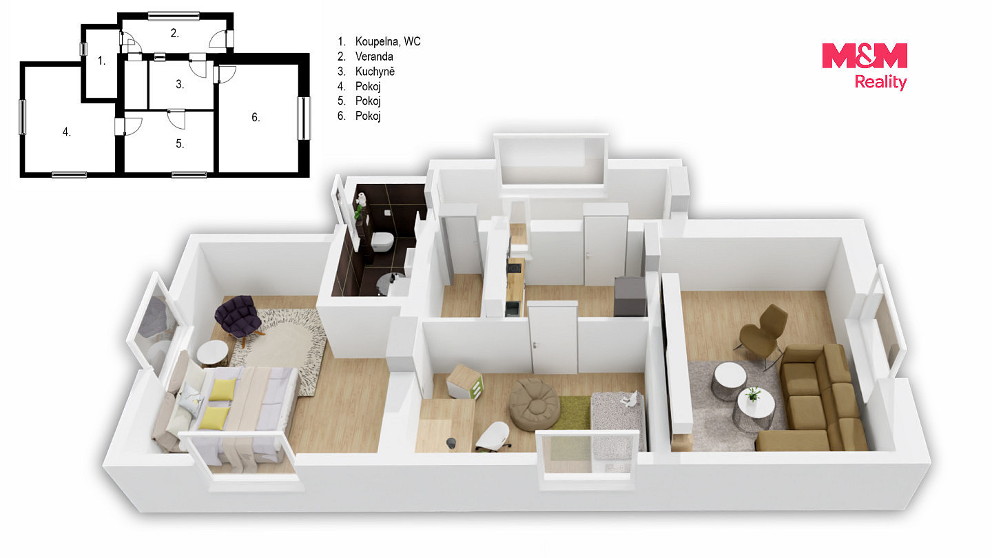 Prodej domu 66 m² s pozemkem 2 524 m² — photo 4