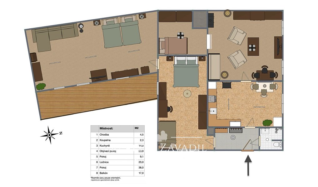 Prodej chaty/chalupy 140 m² s pozemkem 796 m², Dolní Cerekev – náhled fotky 18