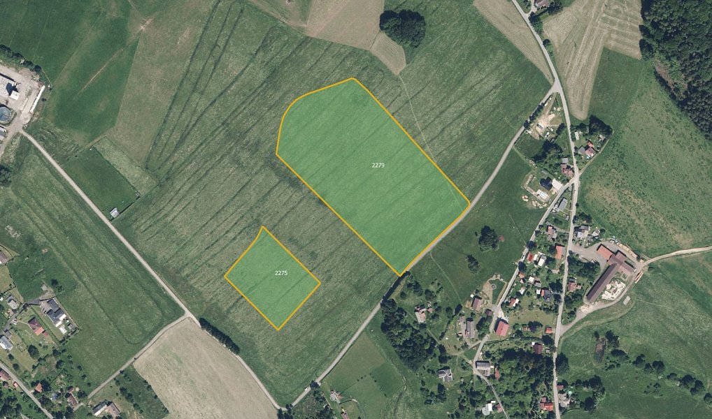 Prodej louky, 12382 m², Jablonec nad Nisou, Jílové u Držkova
