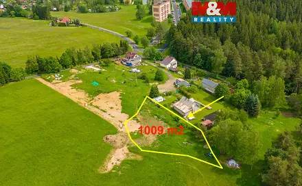 Prodej stavebního pozemku 1 009 m², Rotava, okres Sokolov