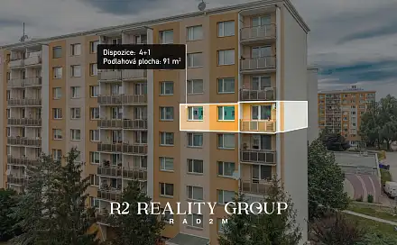 Prodej bytu 4+1 91 m², Václava Špály, Prostějov
