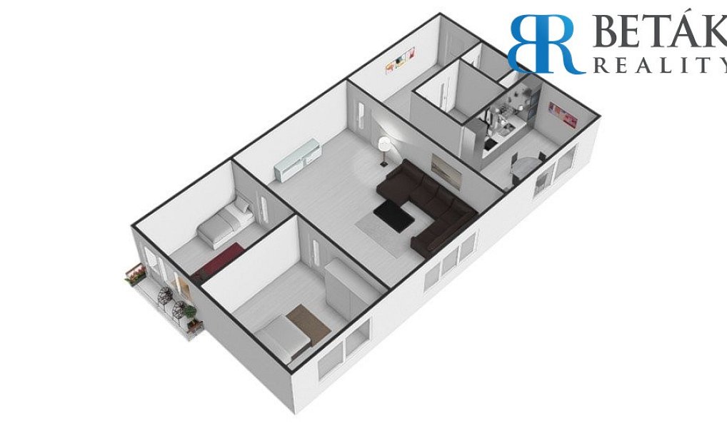Prodej bytu 3+1 60 m², Přerov – náhled fotky 7