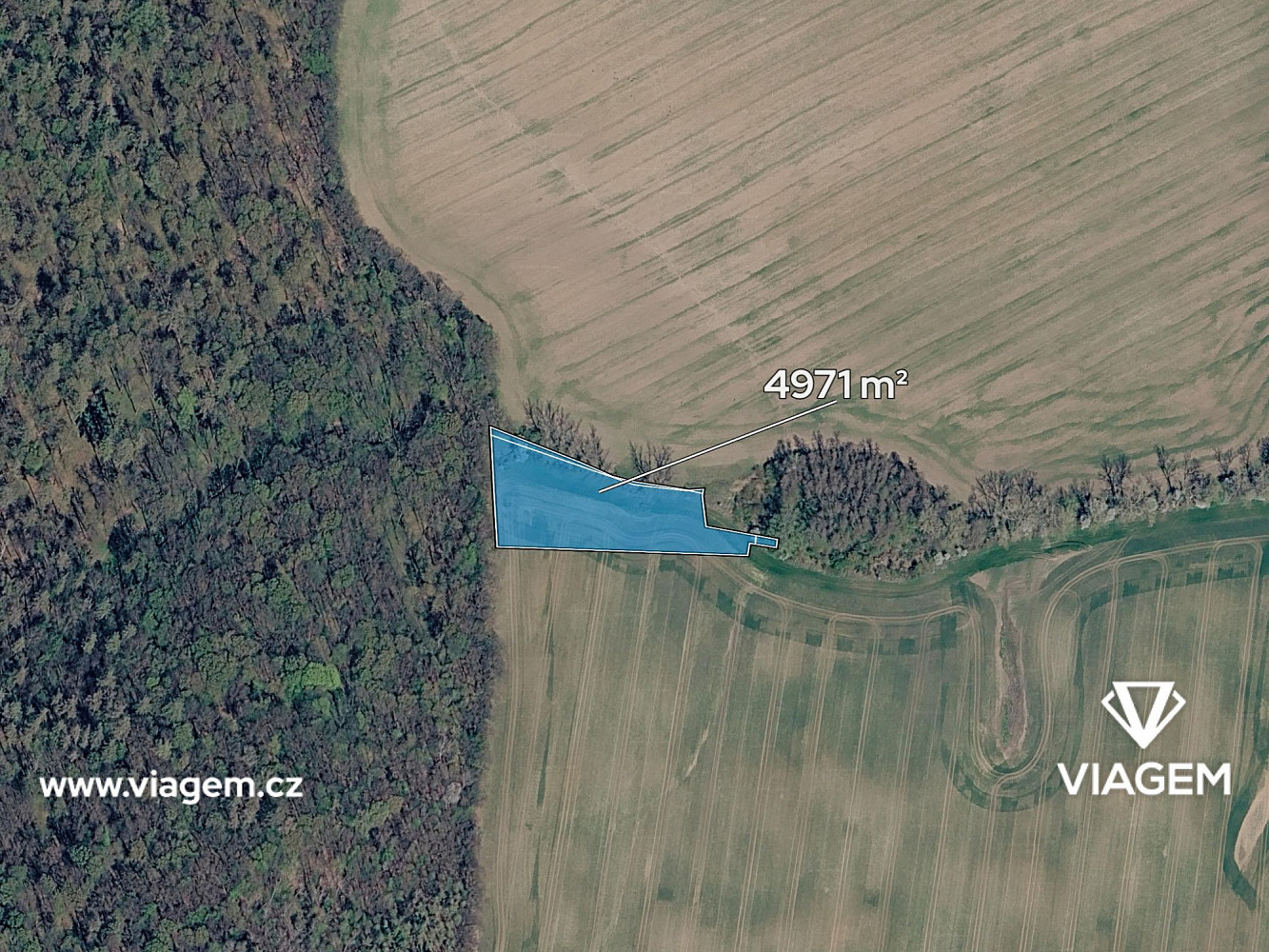 Prodej pole 1 242 m² — photo 2