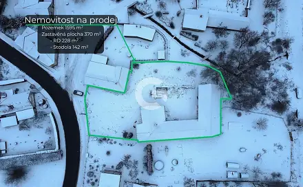 Prodej domu 150 m² s pozemkem 1 595 m², Brodek u Konice, okres Prostějov