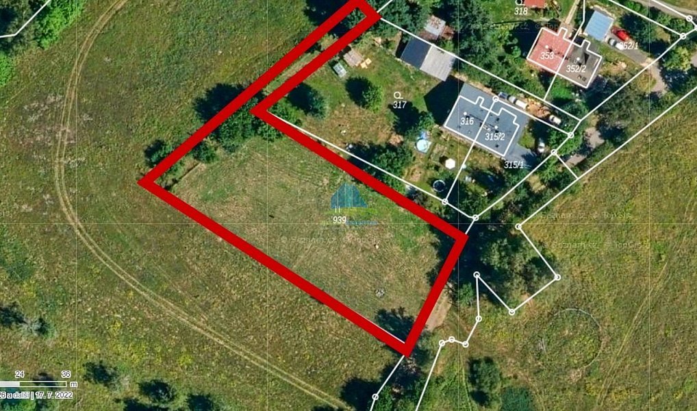 Prodej stavebního pozemku 2 674 m², Josefov – náhled fotky 4