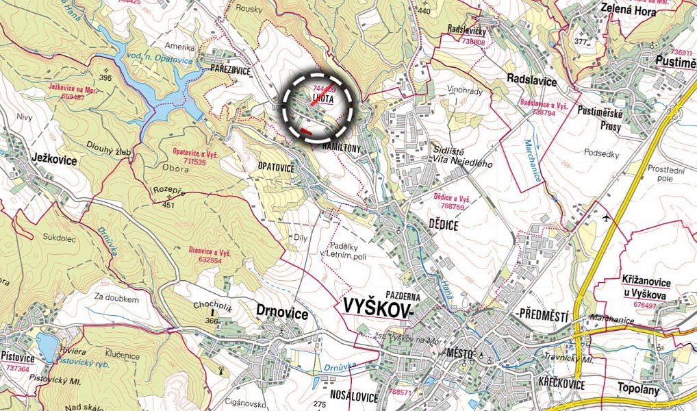 Prodej pole 6 827 m², Vyškov – náhled fotky 4