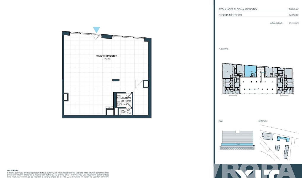 Prodej obchodních prostor 129 m², Praha – náhled fotky 2