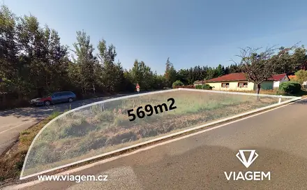 Prodej zahrady 569 m², Tučapy, okres Tábor