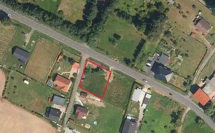 Prodej stavebního pozemku 1 034 m², Stružnice - Jezvé, okres Česká Lípa