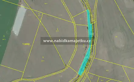 Prodej pozemku 1 167 m², Staňkovice, okres Louny