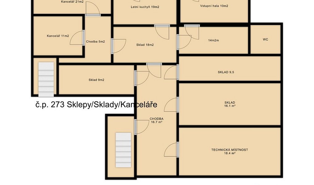 Prodej domu 850 m² s pozemkem 1 600 m², Nový Bor – náhled fotky 40