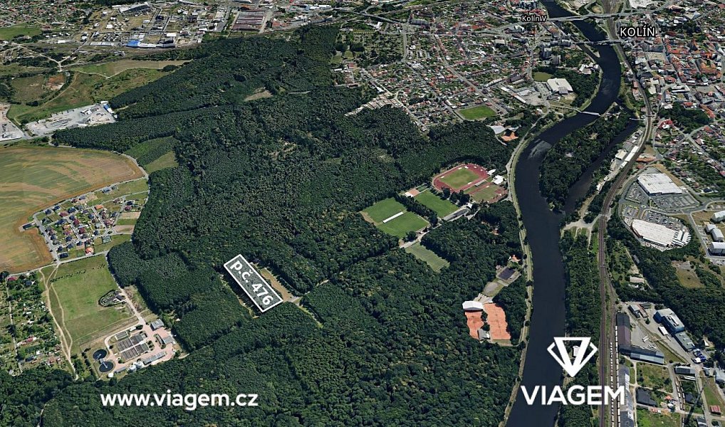 Prodej zahrady 1 537 m², Kolín – náhled fotky 2