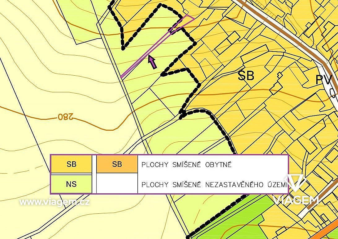 Prodej zahrady 205 m² – pohled 4