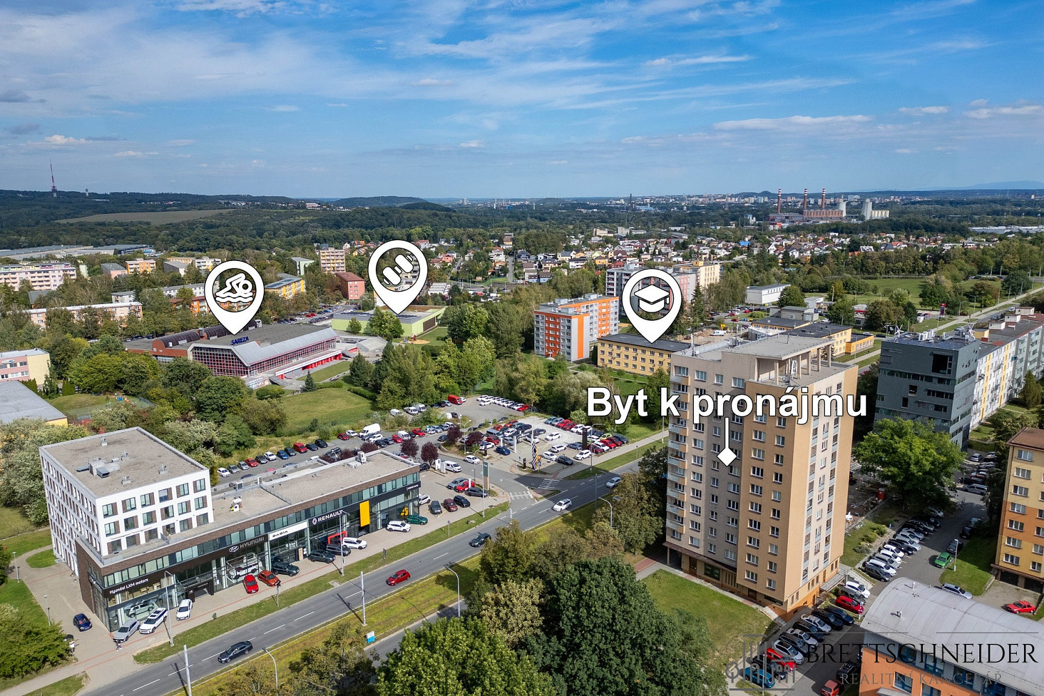 Pronájem bytu 2+1 58 m² – fotografie 3