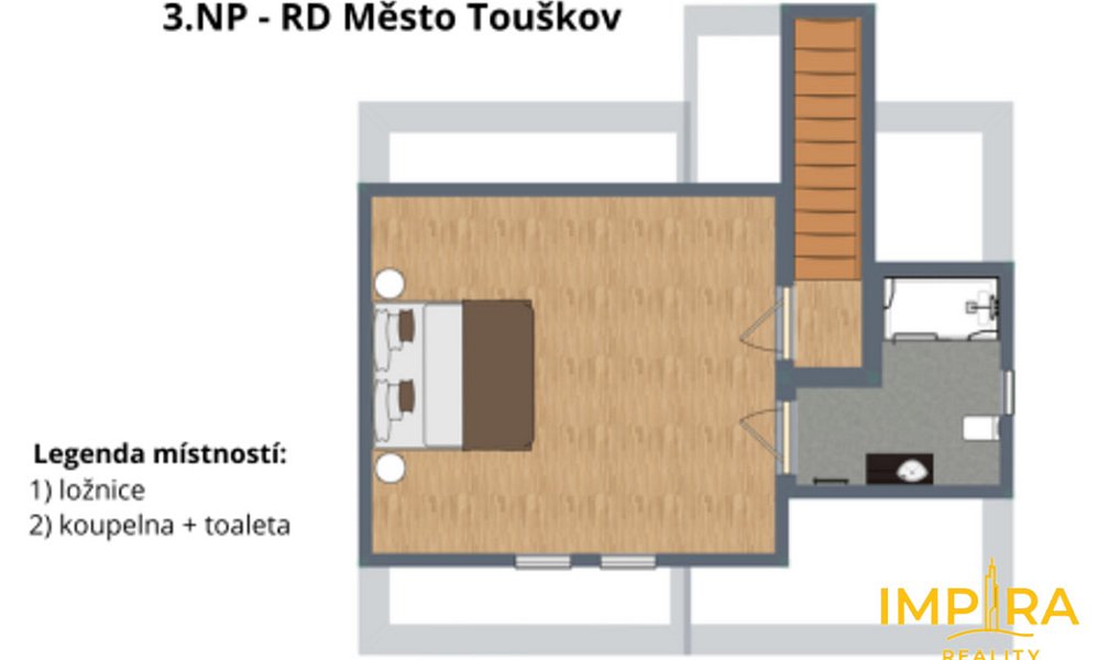 Prodej domu 197 m² s pozemkem 352 m², Město Touškov – náhled fotky 18