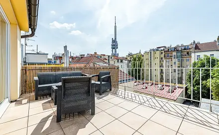 Pronájem bytu 2+1 116 m², Bořivojova, Praha 3 - Žižkov