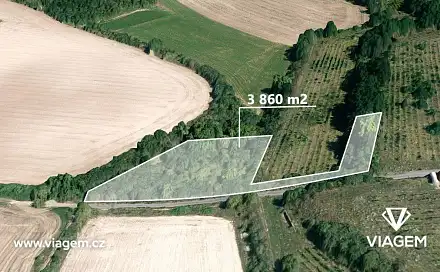 Prodej zahrady 551 m², Božice, okres Znojmo