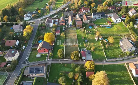 Prodej stavebního pozemku 917 m², Veselé, okres Děčín