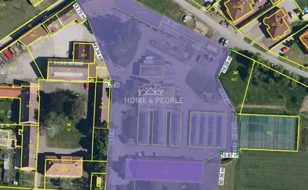 Prodej výrobních prostor 8 554 m², Branišovice, okres Brno-venkov